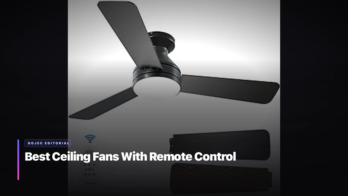Best Ceiling Fans With Remote Control