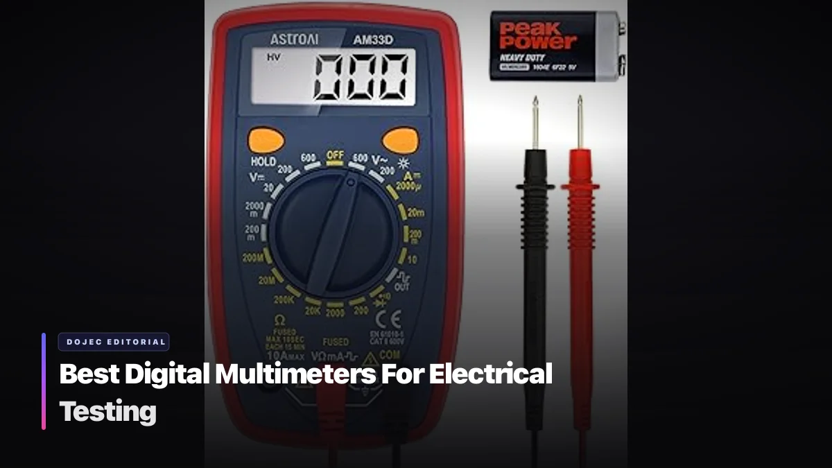 Best Digital Multimeters For Electrical Testing
