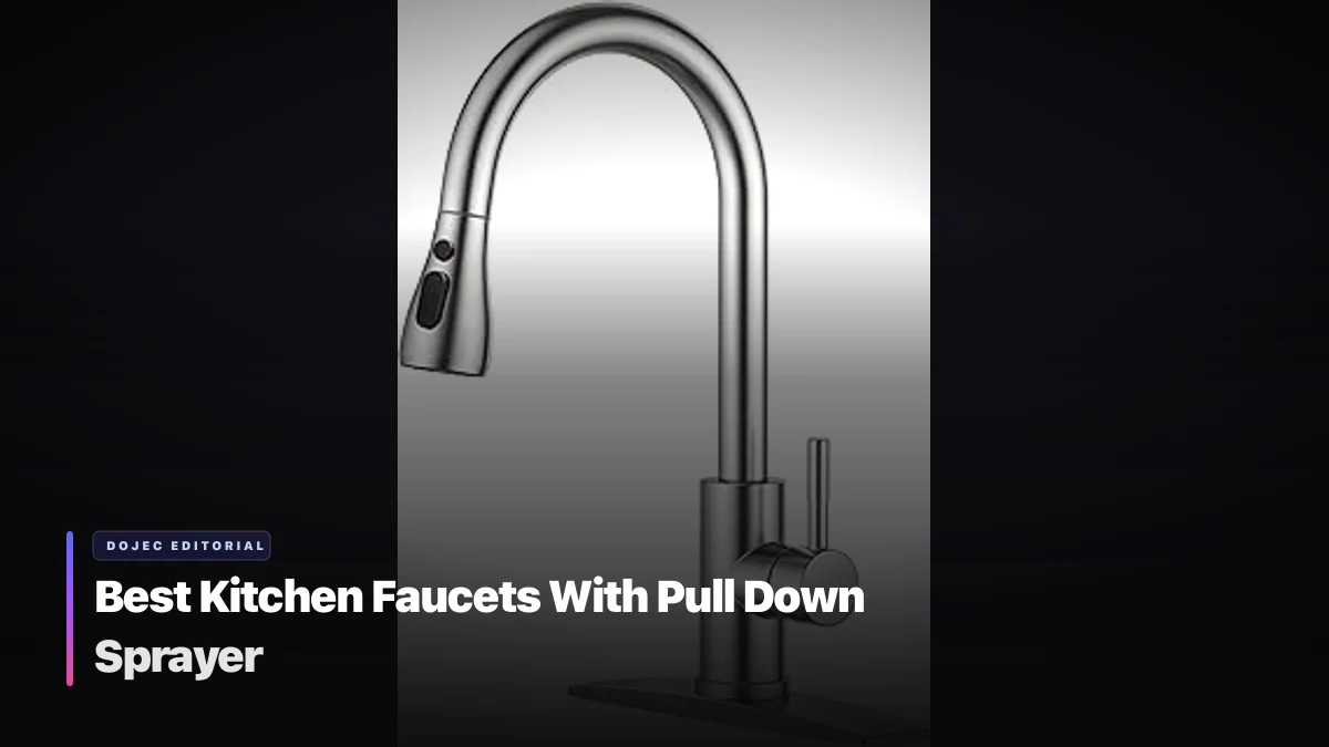 Best Kitchen Faucets With Pull Down Sprayer